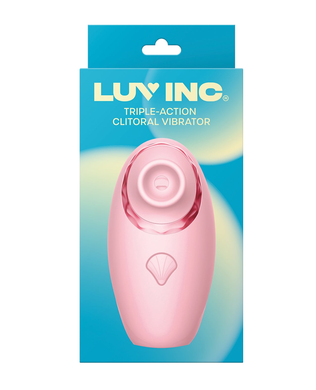 Luv Inc. Triple - Action Clitoral Vibrator