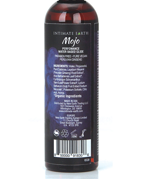 Intimate Earth Mojo Water Based Performance Glide - 4 oz Peruvian Ginseng