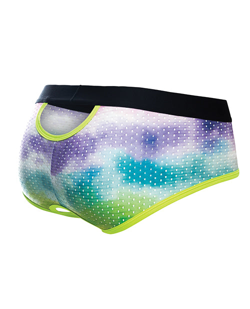 Male Basics Mob Aero Brief Green Dye