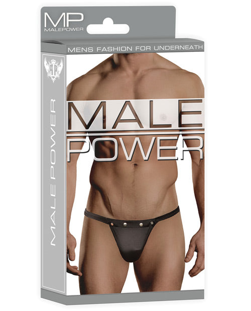 Male Power Rip Off Thong with studs