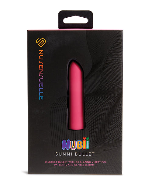 Nu Sensuelle Sunni Nubii Warming Bullet