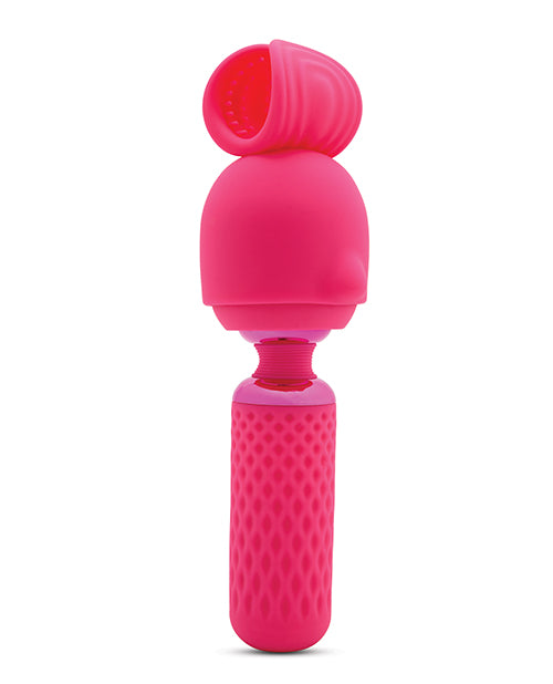 Nu Sensuelle Harlow Mini Wand w/Masturbator Attachment