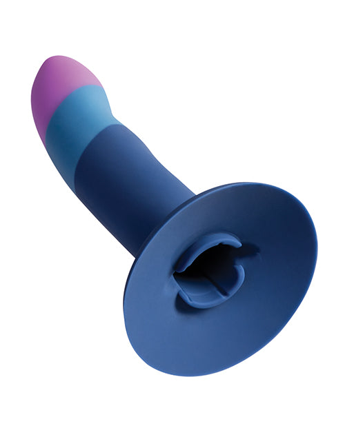 ROMP Piccolo 3 Color 5.5" Dildo Pegging Kit - Blue