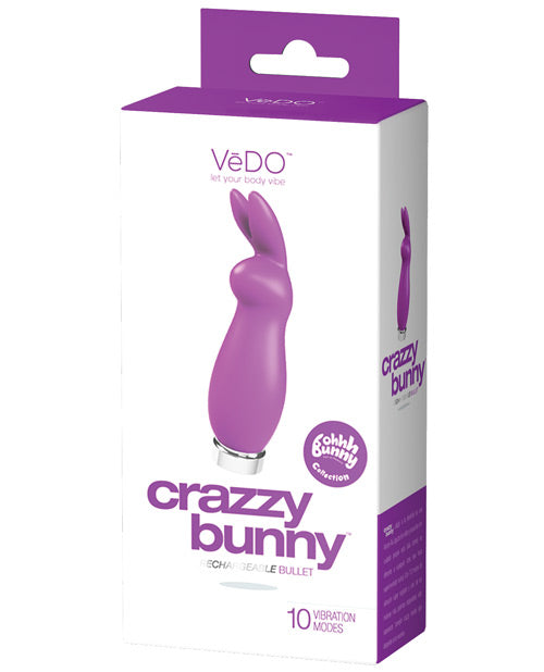 Vedo Crazzy Bunny Rechargeable Bullet