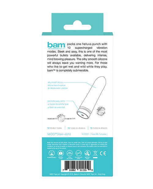 Vedo Bam Rechargeable Bullet