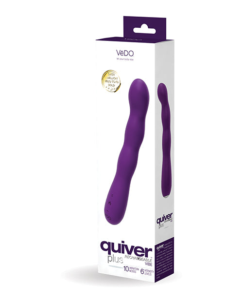 Vedo Quiver Plus Rechargeable Vibe