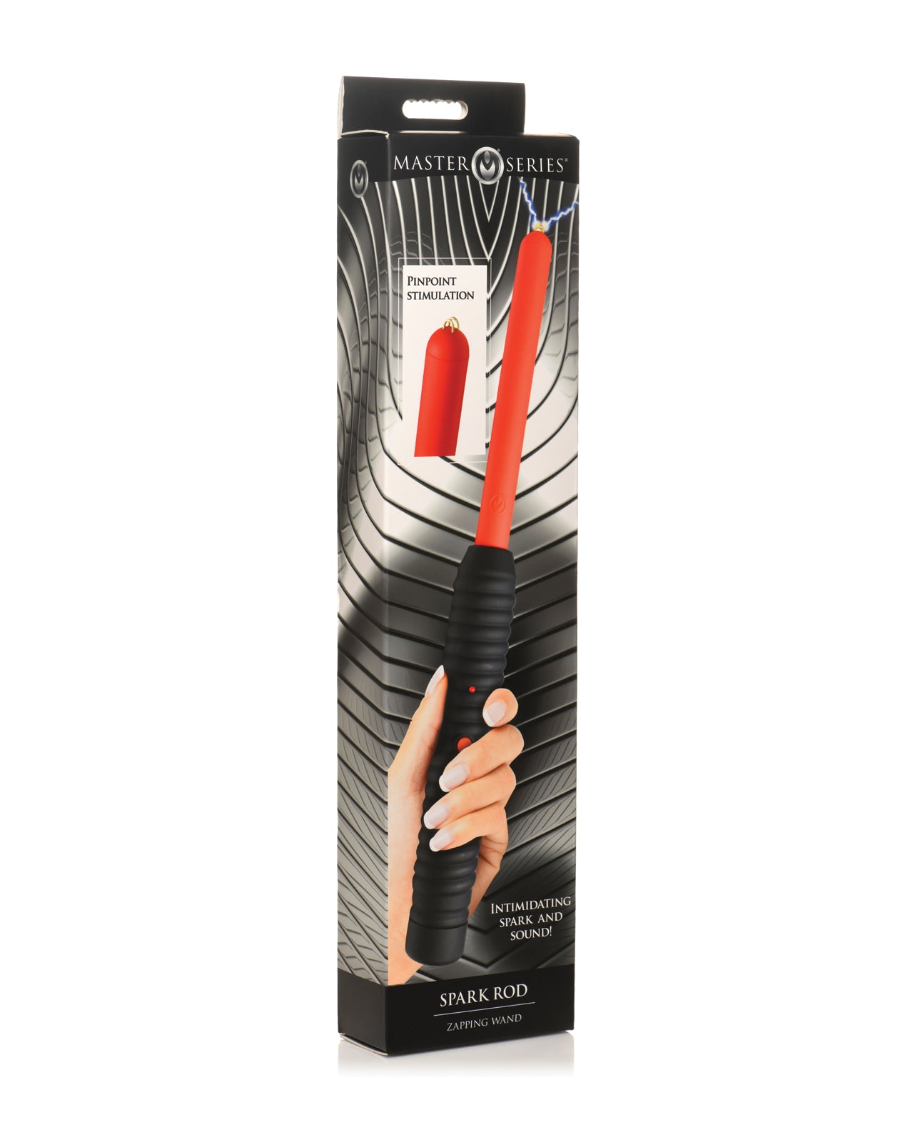 Master Series Spark Rod Zapping Wand - Red/Black