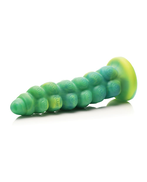 Creature Cocks Squirmer Thrusting & Vibrating Silicone Dildo w/Remote Control - Multi Color