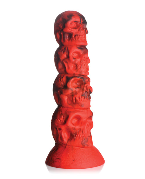 Creature Cocks Doom Silicone Dildo - Red/Black