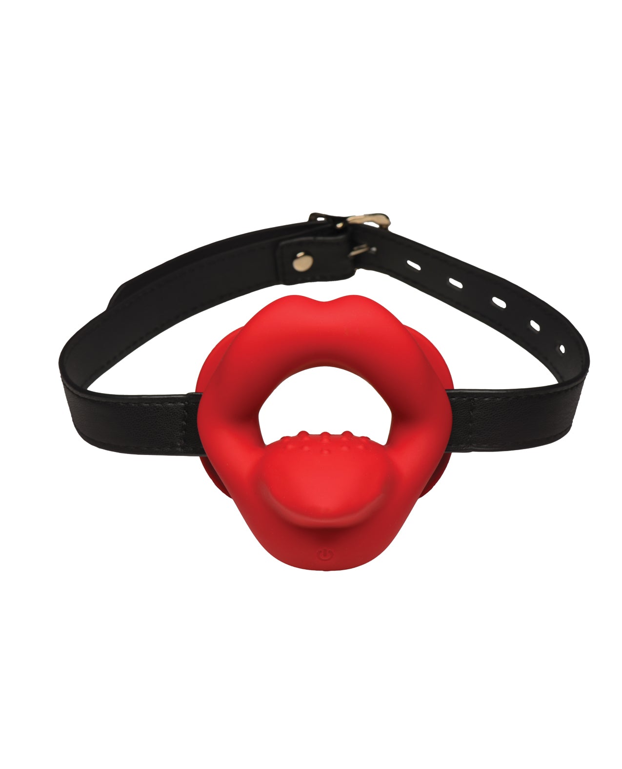 Master Series Vibrating Sissy Mouth Gag - Red