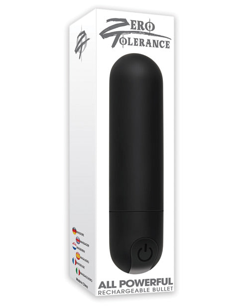 Zero Tolerance All Powerful Rechargeable Bullet